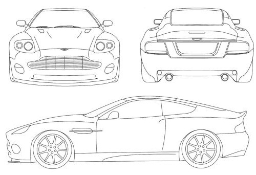 Aston Martin V12 Vanquish 6.0 i V12 48V
