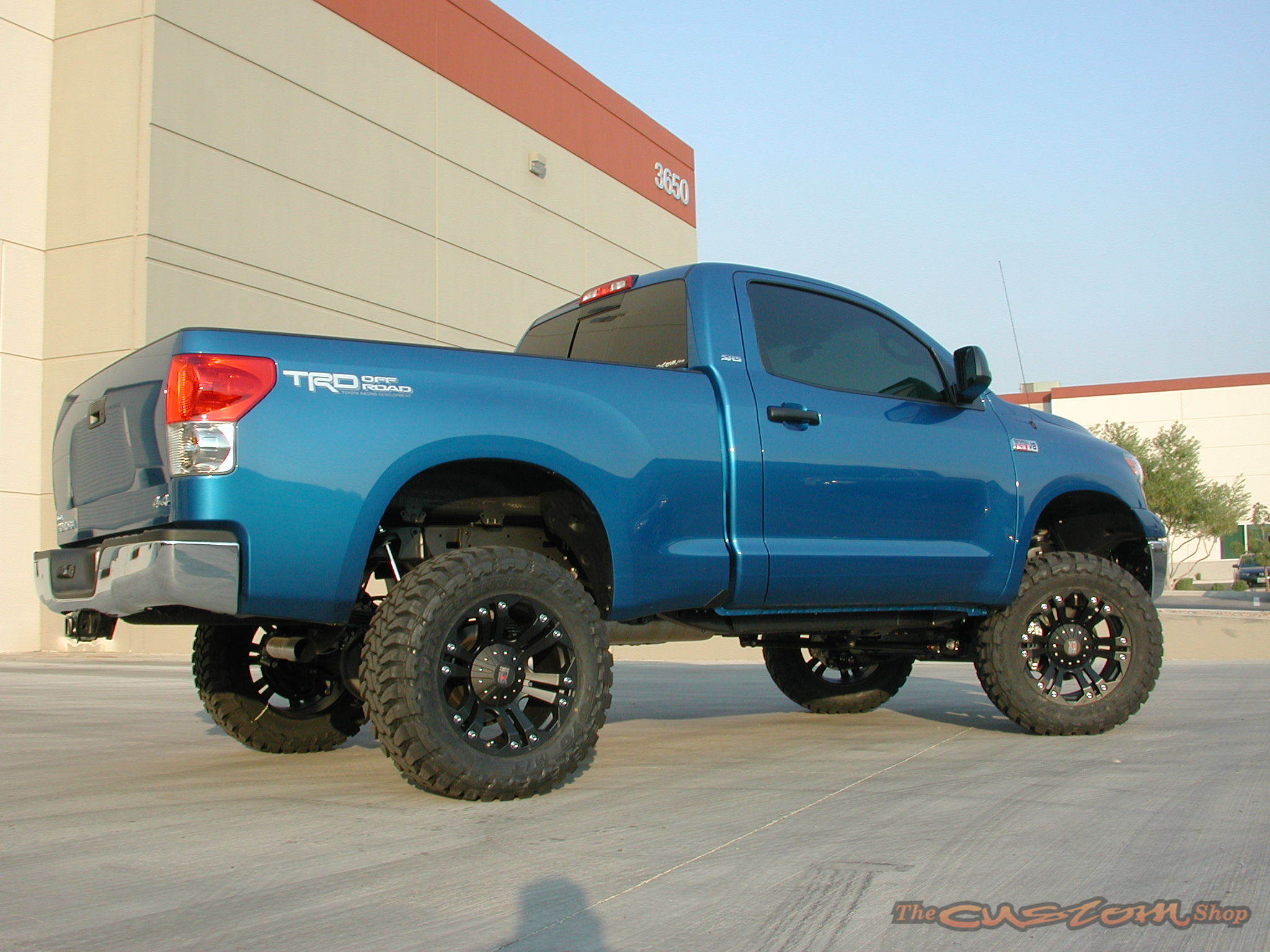 View of Toyota Tundra Regular Cab 4x4. Photos, video, features and