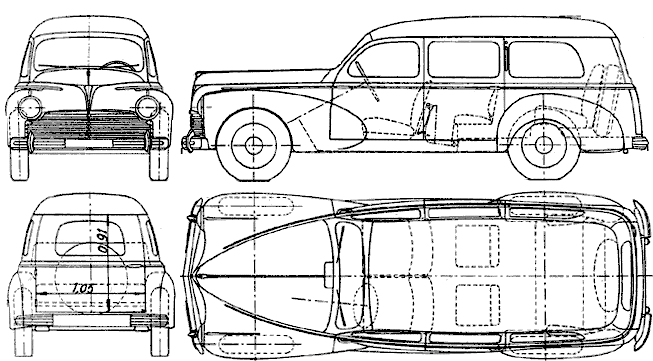 Peugeot 203 Familiale