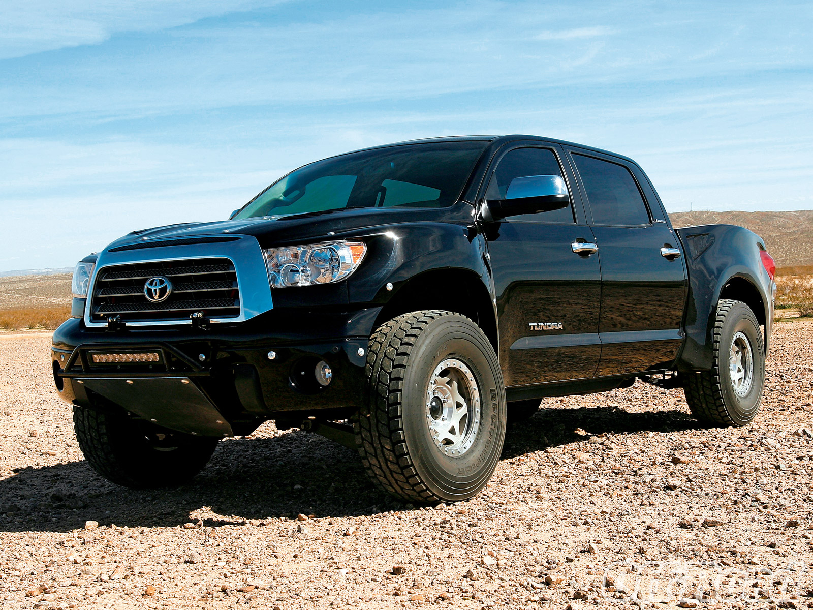 View of Toyota Tundra CrewMax 4x4 Limited. Photos, video, features and