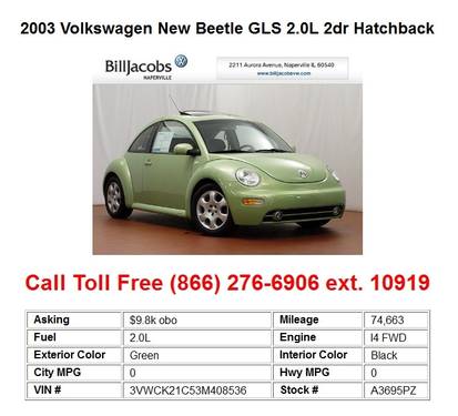 Volkswagen New Beetle GLS 2.0 L