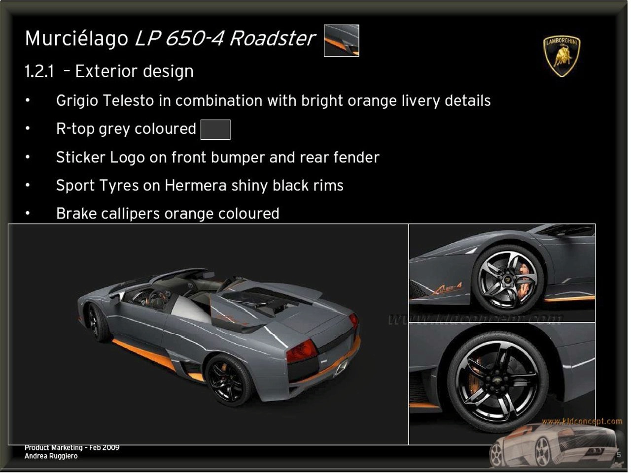 Lamborghini Murcielago LP 650-4 Roadster
