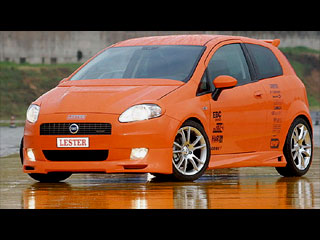 View of Fiat Grande Punto 1.3 Multijet. Photos, video, features and tuning.