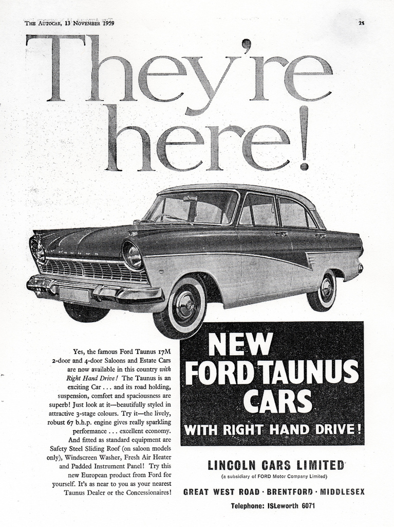 Ford Taunus 1.8 17M