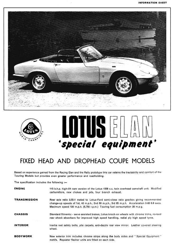 Lotus Elan S3 SE