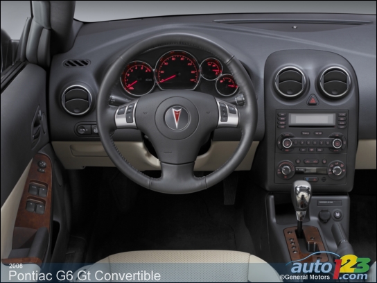 Pontiac G6 GT Convertible