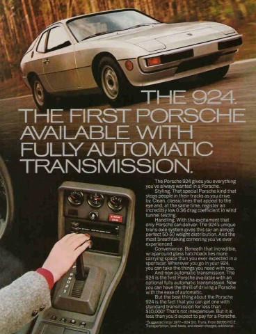 Porsche 924 Automatic