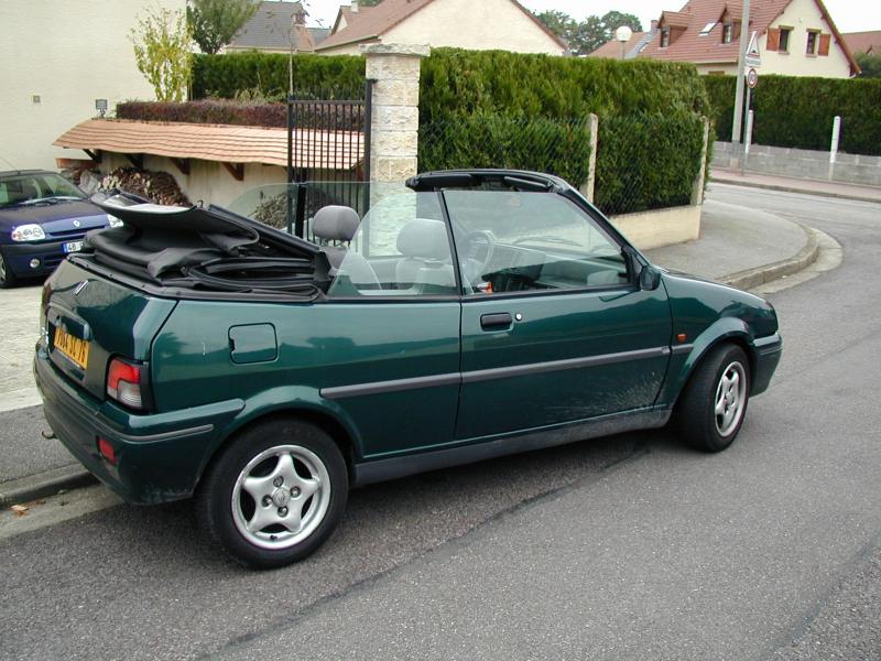 View of Rover 100 Cabriolet. Photos, video, features and tuning of ...