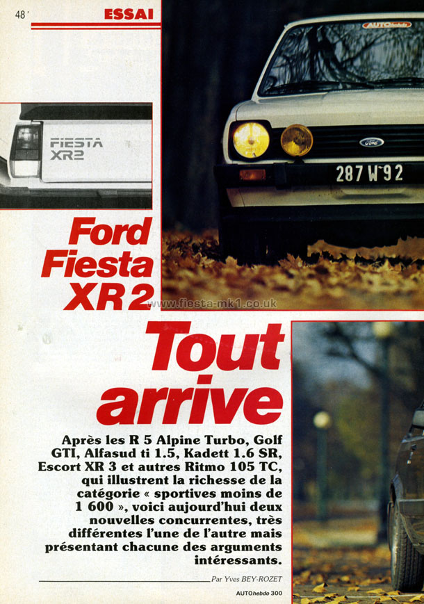 Ford Fiesta 1.6 XR2