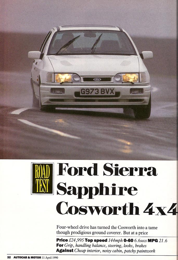 Ford Sierra 2.0 16V Cosworth 4x4 KAT