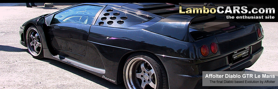 Lamborghini Diablo GT-1 Affolter Evolution